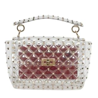Valentino Pre-owned Rockstud Spike Bag - Dames - Pre-owned - Wit - Maat: ONE Size
