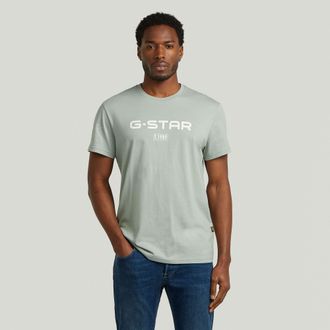 G-Star Chest Logo T-Shirt - Grijs - Heren