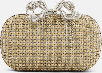Self Portrait Clutch con cristalli