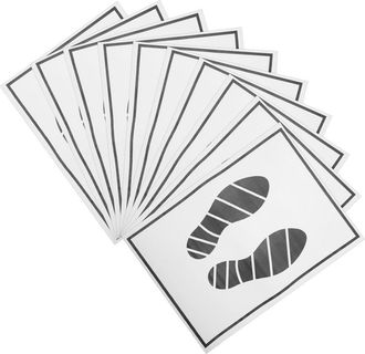 OEM 75 Piezas De Protectores De Suelo De Papel Gris, F&aacute;ciles De Usar