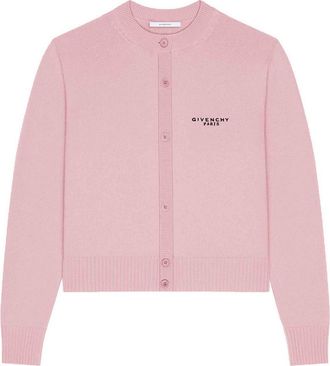 Givenchy Short Crew Neck Cardigan