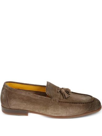 Doucal's tassel-detail suede loafers - men - Suede/Leather/Leather/Rubber - 40 - Brown