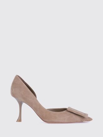 Roger Vivier Ville DOrsay Suede Stiletto Heel Court Shoes