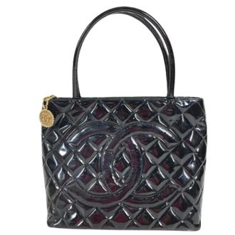 Chanel Bolso Tote de Hombro Pre-owned Vintage - Pre-owned - Mujer - Negro - ONE SIZE