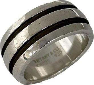 Tiffany & Co. Silver Silver 925 Band Ring (Pre-Owned)