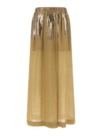 Nude Slit skirt