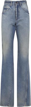 Maison Margiela Light Blue Cotton Jeans