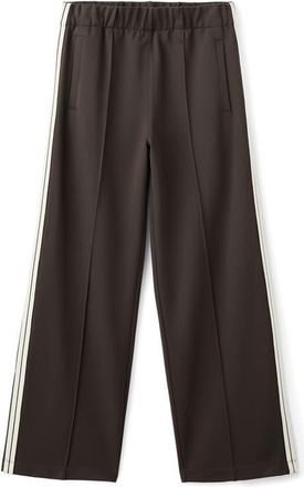 Mango Pintuck Pleat Track Pants in Brown at Nordstrom, Size X-Small