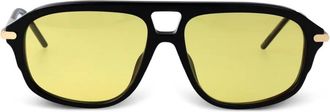 Givenchy Occhiali da sole stile pilota - Nero