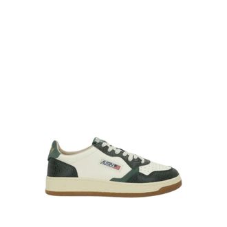 Autry Medalist Low - Heren - Sneakers - Wit - 40 EU - Leer - Schoenen