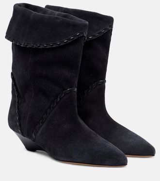 Isabel Marant Edoa 45 suede ankle boots