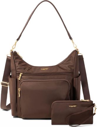 Baggallini Nolita Convertible Hobo in Ganache Twill at Nordstrom