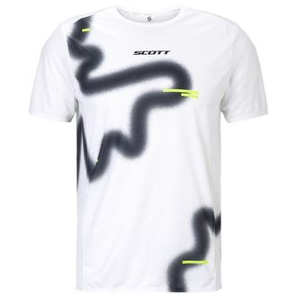 Scott Tee Rc Run S/S Laufshirt f&uuml;r Herren | wei&szlig;
