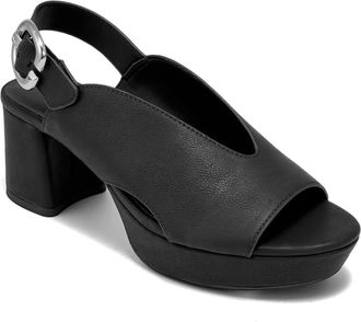 Aerosoles Clora Slingback Platform Sandal in Black at Nordstrom Rack, Size 6.5
