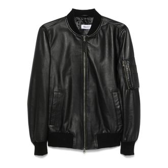 Eraldo Leather Bomber Jacket