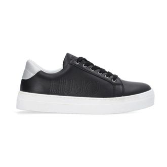 Liu Jo Sneakers, female, Black, 3 UK, Black Sneaker Alicia 508 Silver Detail