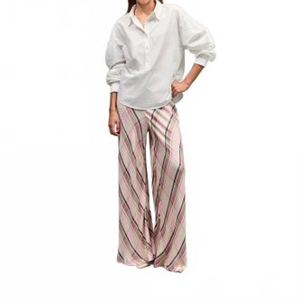Mes Demoiselles... Relaxed Flannel Pants In Dune