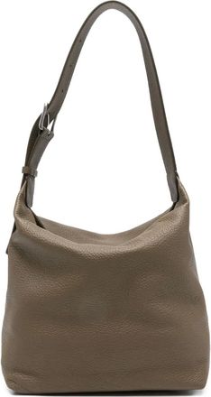 The Row Isa buckle-fastening leather shoulder bag - women - Deer Skin - One Size - Brown