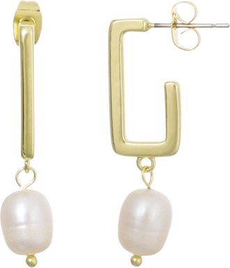 Adornia Adornia Spring2 14K Freshwater Pearl Earrings