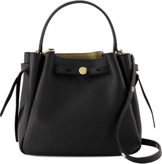 Tory Burch Womens Romy Shoulder Bag Black Calfskin