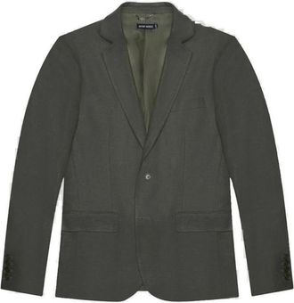 Antony Morato Linnen Viscose Blend Jas Collectie - Heren - Blazers - Groen - 2XL - Linnen - Jassen