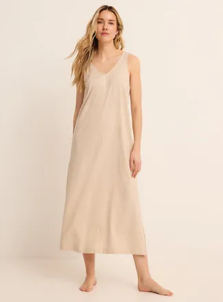 Miiyu Womens SUPIMA cotton long nightgown