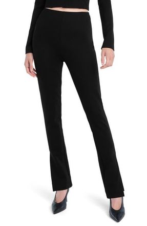 Favorite Daughter The Pointe Ponte Knit Pants in Black at Nordstrom, Size 10