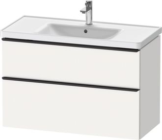 Duravit Conjunto De Muebles D-neo, Lavabo Con Mueble Bajo, Colgado En La
