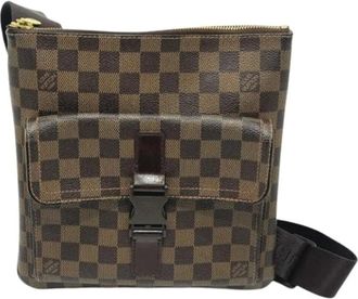 Louis Vuitton Pre-owned Cross Body Bags, female, Brown, Size: ONE SIZE Pre-owned Pochette Shoulder Bag