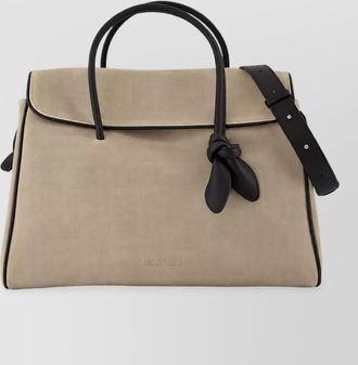 Jacquemus le turismo leather tote bag