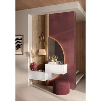 Dmora Entrada Narbolia, Cajones, Modular, Pares, 0x0x0h Cm Blanco Brillante