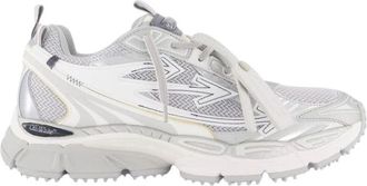 Off-white Heren Sneaker in grijs met zilveren details - Heren - Schoenen - Grijs - Maat: 44 EU