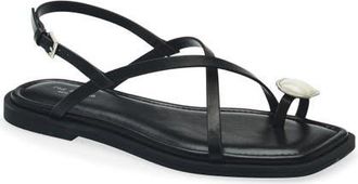Rag & Bone Remi Slingback Sandal in Black at Nordstrom, Size 10.5Us