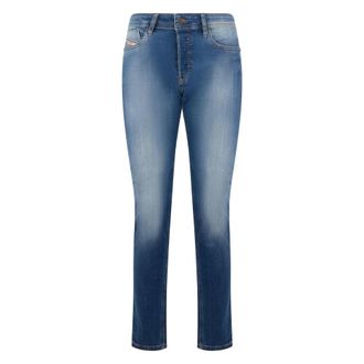 Diesel Skinny Jeans, male, Blue, Size: W28 Light blue faded jeans