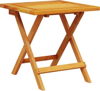 vidaXL Mesa Auxiliar De Jard&iacute;n Madera Maciza De Acacia 40x40x40 Cm Vidaxl