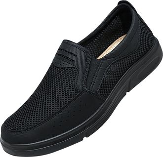 Generic vejtmcc Mens Loafer Slip-On Casual Trainers, Lightweight Breathable Shoes, Mesh Casual Shoes, Comfortable Sports Shoes, Walking Shoes, Fashionable Bre