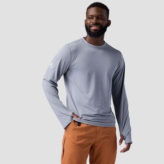 Backcountry Tahoe Sun Long-Sleeve Crew Shirt - Mens in Tradewinds at Nordstrom, Size Xx-Large
