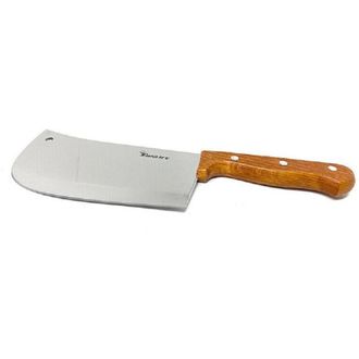 Trade Shop Trade Shop - Coltello Da Cucina Mannaia Con Lama In Acciaio Utensile Per Affettare Tagliare