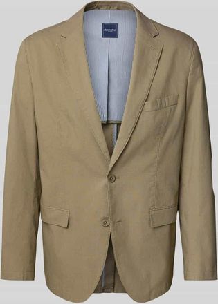 Christian Berg 2-Knopf-Sakko mit Reverskragen in Schilf, Gr&ouml;&szlig;e 25