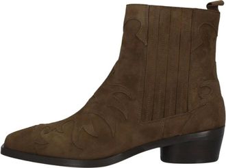Stefano Lauran Schoenen, Dames, Bruin, 39 EU, Su&egrave;de, 4128Hl/X25060 Enkellaars