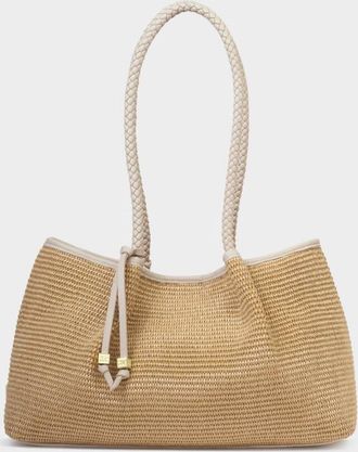 Katie Loxton Womens Nova small shoulder tote - Tan