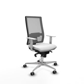 Piqueras y Crespo Silla De Oficina Horna Piqueras Y Crespo Blanca Ajustable
