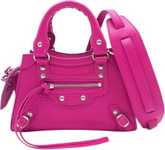 Balenciaga Pre-owned Mini Bags, female, Pink, Size: ONE SIZE Pre-owned Vintage Mini Bag