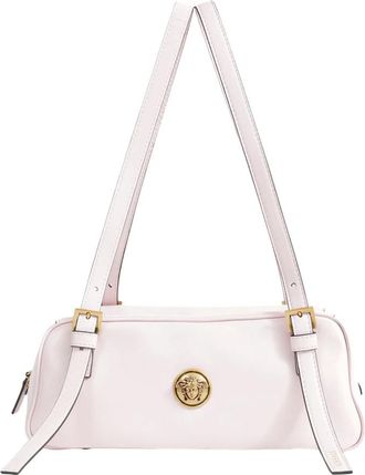 Versace Embl&egrave;me Nappa Bowling Bag - Dames - Schoudertassen - Roze - ONE Size - Katoen - Tassen