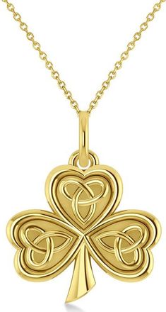 Allurez 14K Pendant Necklace