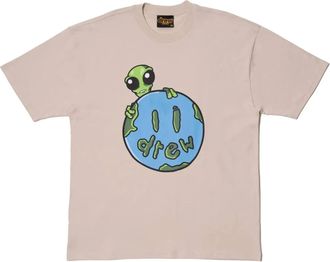 Drew House Allen The Alien T-shirt Beige DR-FW21-022