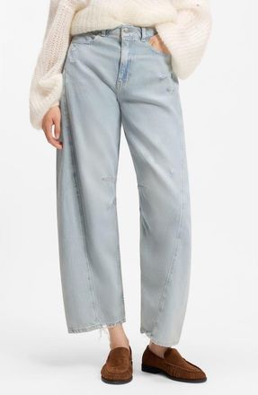 Boss Orange by Hugo Boss Balloon Jeans in Light Blue at Nordstrom, Size 28 X 30