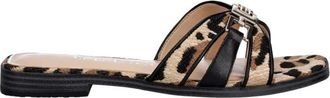 Guess Realla 4 Slide - Dames - Sandalen - Veelkleurig - 37 EU - Leer - Schoenen