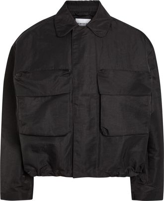 Mki Miyuki Zoku Pilot Taffeta Jacket - Black - XL