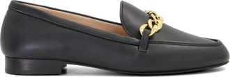 Dune London Womens Dune Gaiia Chain Detail Loafers in Black